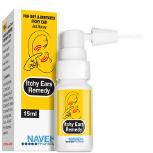 NAVEH PHARMA Itchy Ears Remedy: Ear Cleaning and Itch Relief | Treats All Causes