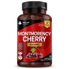 Montmorency Cherry 6000mg - 120 Capsules High Strength Concentrate -