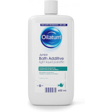 Oilatum Junior, Treatment for Eczema & Dry Skin Conditions, Bath Additive, Protects Skin from Moisture Loss, Fragrance Free, Suitable for Babies & Ch