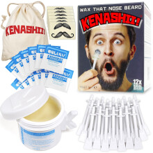 Nose Wax Kit | 100 g Wax, 24 Applicators | The Original and Best Nose and Ear Ha