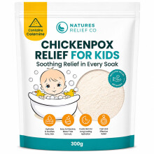 Chickenpox Relief Treatment | Colloidal Oatmeal & Calamine | Oatmeal Bath Soak for Chicken Pox Relief Kids - Colloidal Oats Bath for Itchy Skin| Made