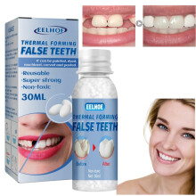 Temporary Tooth Filling,Tooth Filling Repair Kit,Tooth Repair Beads,Missing Tooth Replacement Kit,Moldable False Teeth for Fixing,Filling Missing Bro