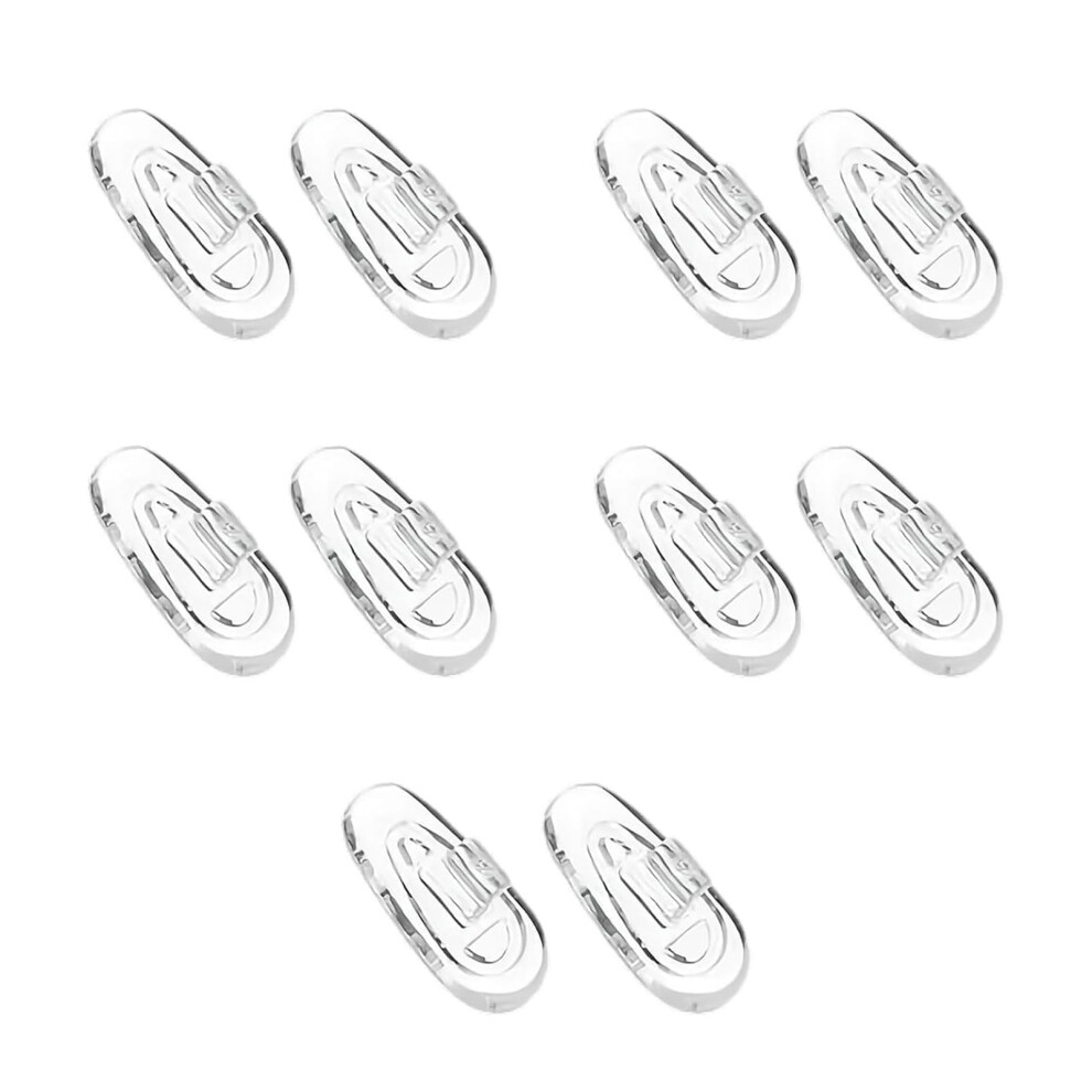 Plimbin Glasses Nose Pads, Push On Spectacle Nosepads Silicone Eyeglass Air Cushion For