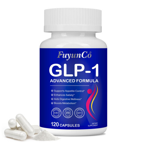 GLP-1 Supplement, GLP1 Probiotic for Digestive Care & Gut Health, Natural GLP Supplement with Synbiotics, Hops Flower Extract & Eriocitrin, 120 Capsu