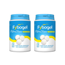 Fybogel Fibre Chews Citrus Flavour, 120 Count (2 Packs of 60) - Relieves Constipation, Supports Digestive Health, Promotes Regularity, Convenient and