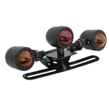 Motorcycle Tail Light Bracket, Metal Material, Adjustable Angle, Easy Installation