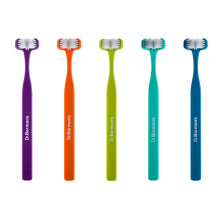 Dr Barman’s Superbrush Adult Toothbrush (12+ Years) – 3-Sided 360