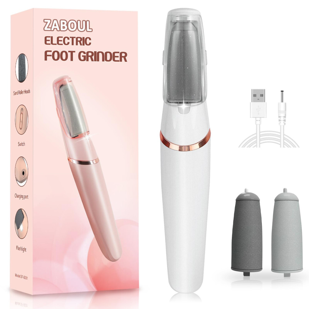 Zaboul Electric Callus Remover For Feet, Professional Rechargeable Foot File