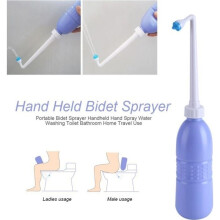 Bidetsproeier - ZOO - 620 ml - Kunststof - Lichtblauw