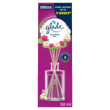 Glade Reed Diffuser, Home Fragrance Infused with Essential Oils, Room Air Freshener With Up to 5 Weeks of Continuous Fragrance, Relaxing Zen, 50ml