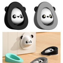 Deurstopper, verwijderbare deurwig, wandgemonteerde deurstopper, siliconen deurstopper, zelfklevende deurstopper, voor slaapkamer