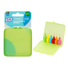 TePe Travel Case, Practical Travel case for interdental Cleaning Products, hygienic Storage with air Holes for Quick Drying of bristles