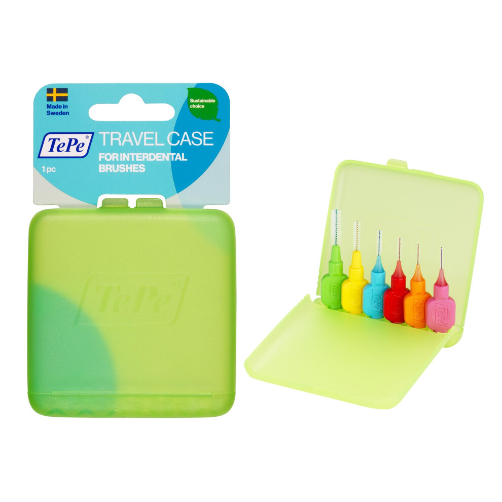Tepe Travel Case, Practical Travel Case For Interdental Cleaning Products, Hygienic Storage With Air Holes For Quick Drying Of Bristles