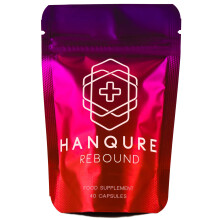 Hanqure Rebound, Includes Vitamin B1, B6, B12, & C, Magnesium + Rosemary Leaf Extract | Food Supplement, 40 Vegan Capsules, Made in The UK
