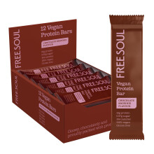Vegan Protein Bars 12 x 50g | Plant Based Chocolate Protein Bars | Delicious Dairy Free, Low Sugar, Low Carb Bars | Sucralose Free, Gluten Free | 15g