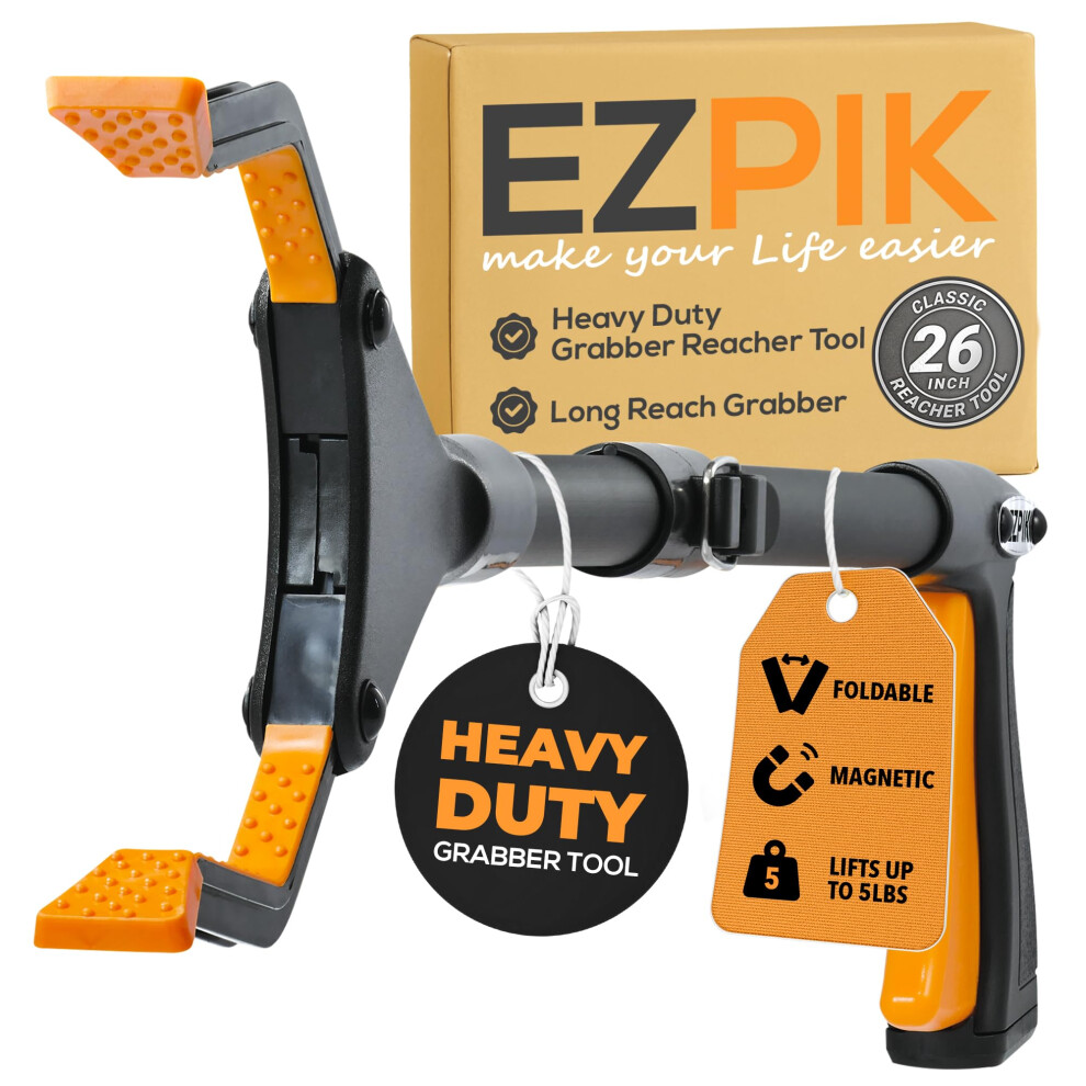 Ezpik Flexible Grabber Pickup Gadgets For Disabled People - Trash & Rubbish Picker Gripper Foldable Litter Grabbers For Adults Pick Up Tool - Litter