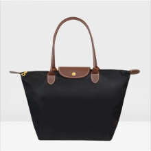 Boodschappentas - Oxford Grill - Zwart - Nylon - Opvouwbaar - Met ritssluiting