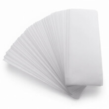 100 Pcs Large Non-Woven Wax Strips for Any Type of Depilation on Leg, Chest, Back, Intimate Area and Face Waxing Strips,Wax Paper Gentle & Effective