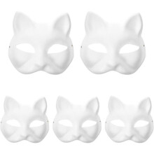 Doe-het-zelfpakket voor kattenmaskers en vossenogen - 4 stuks