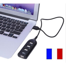 USB 2.0 HUB - SIMPLISIM - 4 poorten - Plug & Play - Hoge snelheid - Compatibel met Windows/Mac/Linux