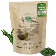 Spirulina Tablets | 5000mg per Serving | 1000 Tablets | Organic | Immune Support Booster | MySuperfoods