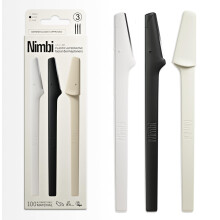 Nimbi Dermaplaner Razor, Precision Eyebrow Shaper, Facial Hair Removal & Exfolia