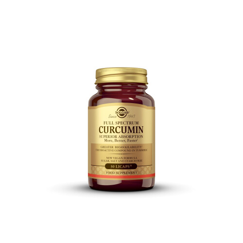Solgar Solgar Full Spectrum Curcumin Softgels - Pack of 30 - Liquid Extract