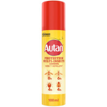 Autan Mosquito & Insect Repellent Spray 100ml – DEET Free Formula – Up to 8 Hours Protection – Travel Essential – Suitable for Kids