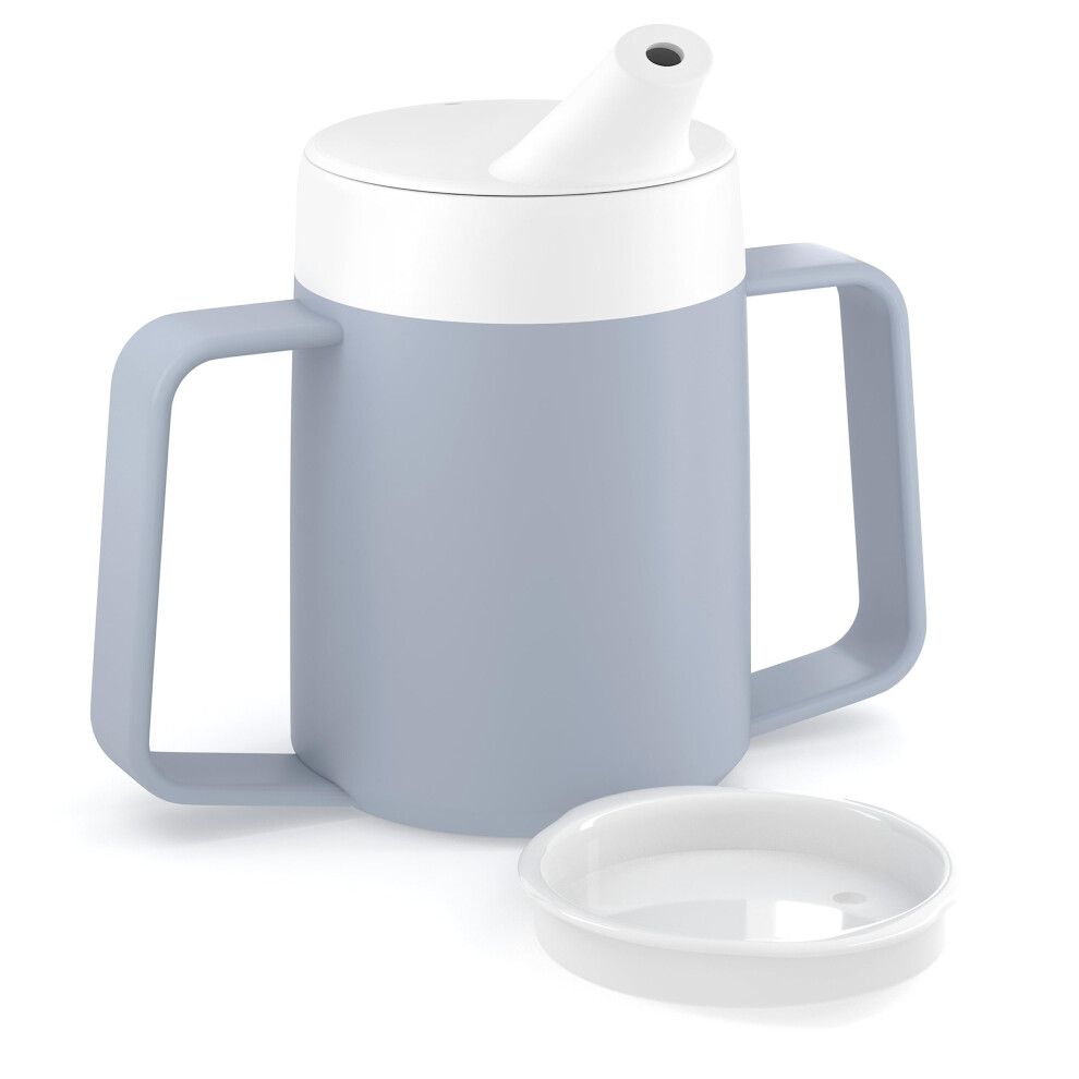 Jfa Supplies 2 Handles 165Ml Grey Adult Drinking Mug/Drinking Cup/Sippy Cup/Non Spill Cup