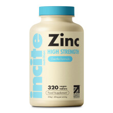 Zinc 40mg - 10+ Month’s Supply - High Strength 320 Premium Tablets -