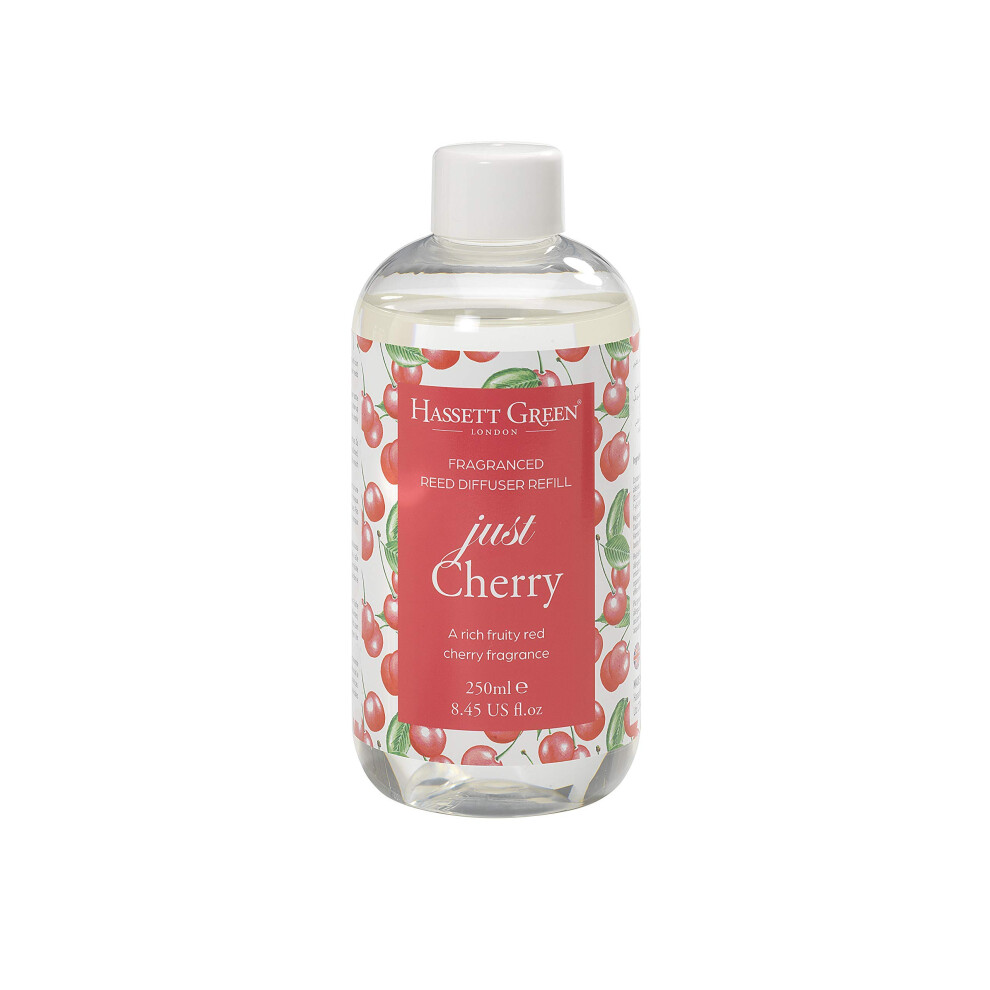 Hassett Green London - Just Cherry - Fragrance Oil Reed Diffuser