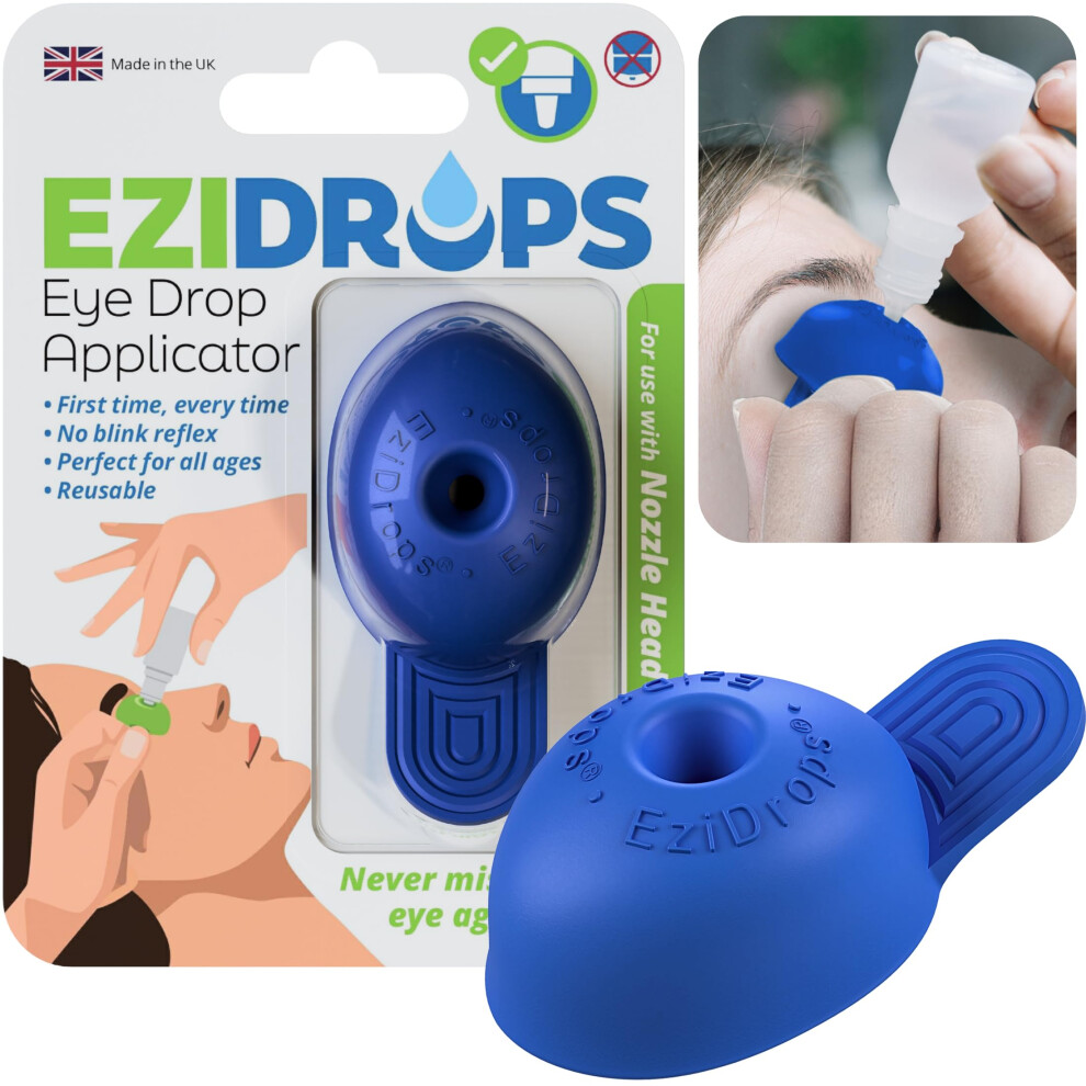 Ezidrops Eye Drop Dispenser For Elderly Â Suitable For All Ages Â Easy-To-Use Ey