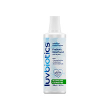 Luv Biotics Alcohol & Fluoride Free Mouthwash with Oral Probiotics, Xylitol for Fresh Breath, Gum Health & Oral Microbiome Support-500ml