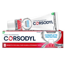 Corsodyl Whitening Toothpaste Complete Protection, Daily Gum Care &