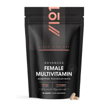 Women's Multivitamins & Minerals with Collagen & Hyaluronic Acid - 27 Essential Vitamins, Minerals, & Botanicals - 90 Tablets – No Synthetic Fillers