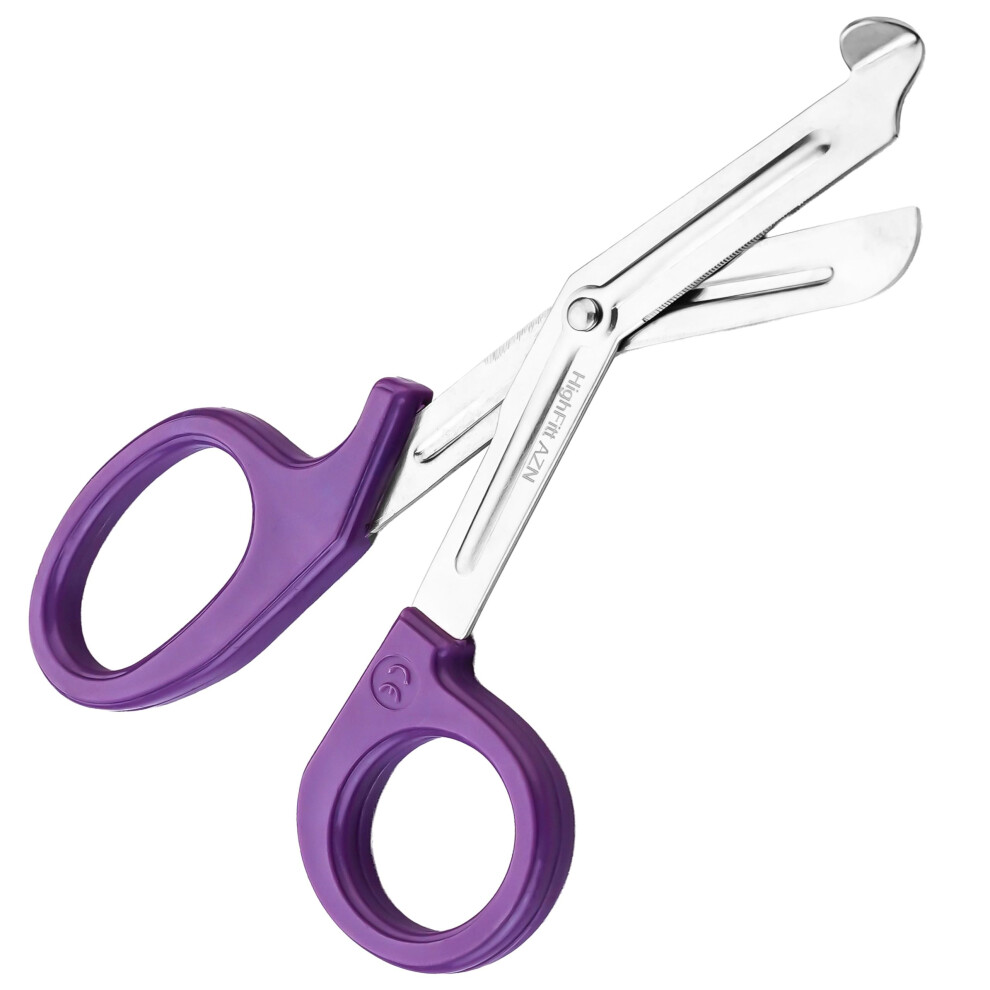 Highfitt Azn First Aid Scissors, Bandage Tough Cut Tuff-Cut Trauma Medical Shears For Nurses, Paramedics Doctors Students Theatre Hospitals, Veterinary, Firefight