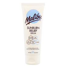 Malibu Sun After Sun Sunburn Relief Serum, Cooling & Soothing Moisturising Serum with Aloe Vera, Vitamin E & Allantoin, Hydrating After Sun Care for