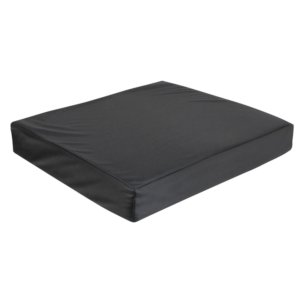 Aidapt Memory Foam Wheelchair Cushion Â VinylâCovered, WipeâClean