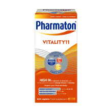 Pharmaton Advance Multivitamin and Mineral Capsules - Contains Selenium which contributes to the normal function of the immune system - 100 Easy to S