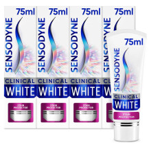 Sensodyne Toothpaste Clinical White, Teeth Whitening Toothpaste for Sensitive Te