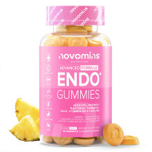 Endo Gummies - Myo-Inositol, Turmeric, Vitamin B6 & Probiotics for Gut Health - Intimate Health & Hormone Balance for Women - 60 Feminine Balance Gum