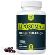 Liposomal Ubiquinol Vegan CoQ10 1000 mg, The Active Form of CoQ10,