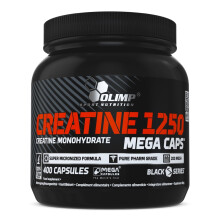 OLIMP SPORT NUTRITION Olimp Creatine 1250 Mega Capsules - Pack of 400 Capsules