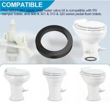 385311641 Valvola 'Acqua per WC per con Guarnizione 385311652 per WC 300 301 310 320 e Sealand, Ricambi per WC per
