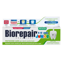 BIOREPAIR Junior - Kids and Baby Hydroxyapatite Toothpaste, 6-12 Years, Protects