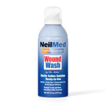NeilMed Cleanse Sterile Saline Wound Wash, 6 Ounce