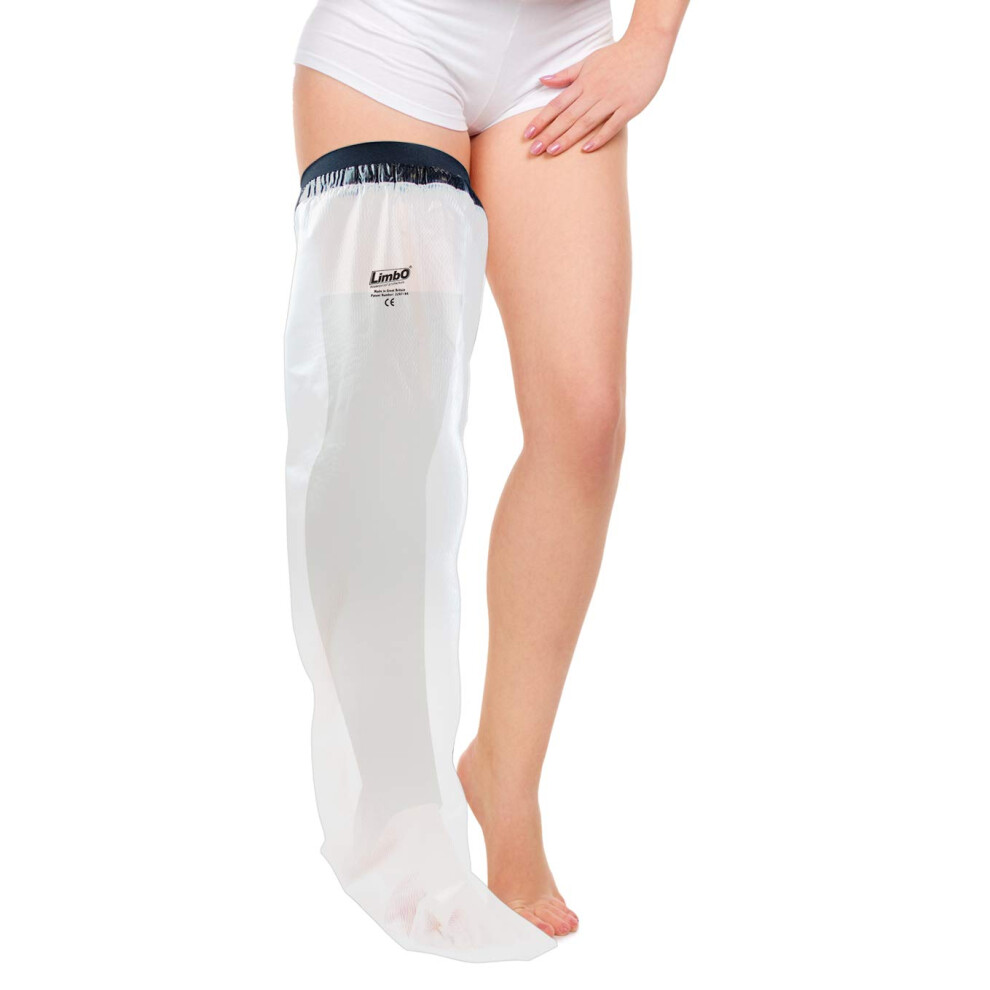 Limbo Waterproof Protectors Cast And Dressing Cover - Adult Full Leg (M100: 52-65 Cm Upper Thigh Circ. (5Â5Â6Â0))