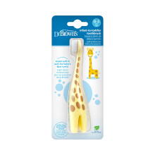 Dr. Brown's Infant-to-Toddler Training Toothbrush, Giraffe, 0-3 Years