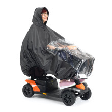 Staveley Mobility Scooter Cape | Unisex Waterproof Rain Poncho Cover for Electric Scooters and Wheelchair Users – Lightweight, Compact (Standard)