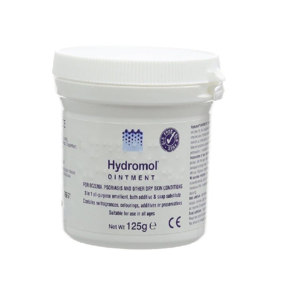 Hydromol Ointment For Dry, Very Dry & Itchy Skin - Intensive Emollient For Eczema, Dermatitis & Psoriasis-Prone Skin - Helps Reduce Eczema Flare-Ups